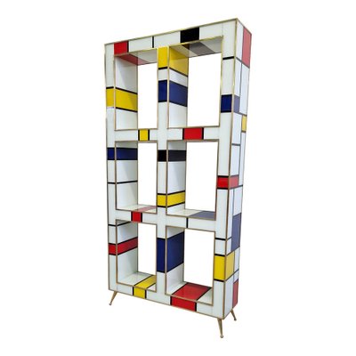 Multicolor Murano Glass Shelf, 1980s-BEW-1792274