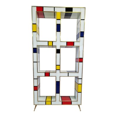 Multicolor Murano Glass Shelf, 1980s-BEW-1792274