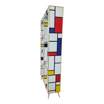 Multicolor Murano Glass Shelf, 1980s-BEW-1792271