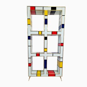 Multicolor Murano Glass Shelf, 1980s-BEW-1792274