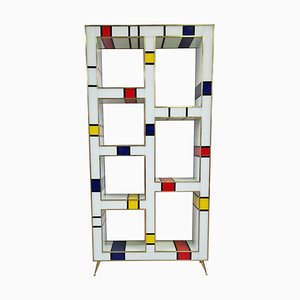 Multicolor Murano Glass Shelf, 1980s-BEW-1792271