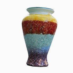 Multicolor Murano Glass Vase from Avem, 1950s-EH-627505