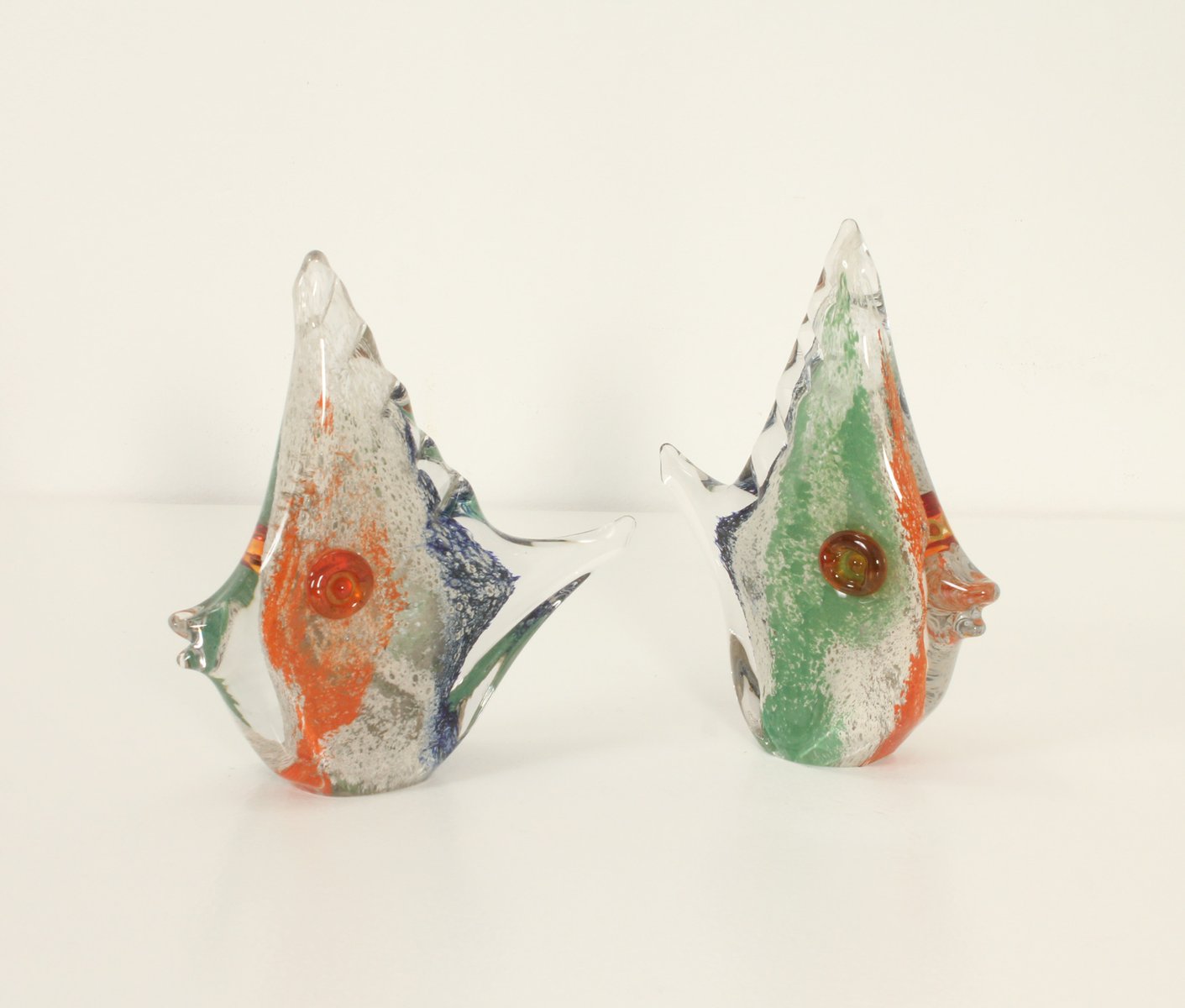 Multicolored Fish Sculpture from Stil Murano, Italy, 1950s