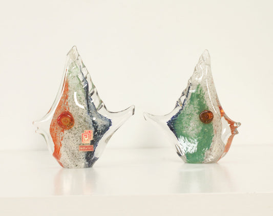 Multicolored Fish Sculpture from Stil Murano, Italy, 1950s