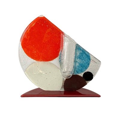 Multicolored Glass Solitair Vase by Transform Design, 1980s-LL-894257