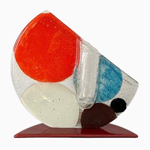 Multicolored Glass Solitair Vase by Transform Design, 1980s-LL-894257