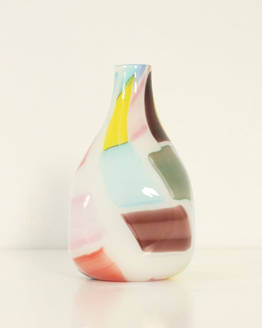 Multicolored Murano Vase by Arte Nuova, Italy, 1950s