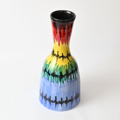 Multicolour Italian Vase from Fratelli Fanciullacci, 1960s-IXK-1419464