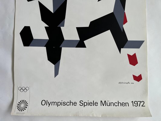 Munich Olympic Games Poster by Allan Darcangelo, 1972-TZ-1373778