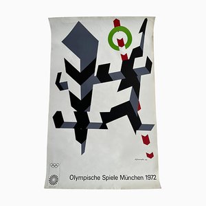 Munich Olympic Games Poster by Allan Darcangelo, 1972-TZ-1373778