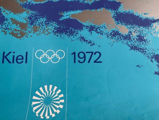 Munich Olympic Games Sejling Skabe Yachting Poster by Otl Aicher, 1972-TZ-1373782