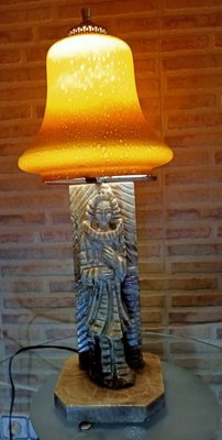 Murano Alabaster and Glass Table Lamp-SNX-1030790