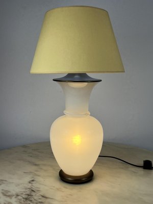 Murano and Otto Glass Table Lamp by F. Fabbian, Italy, 1970s-YST-1734355