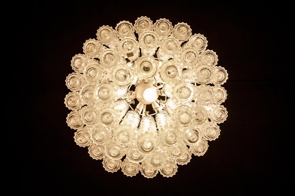 Murano Art Glass Chandelier by Aureliano Toso, 1950-MBH-1032036