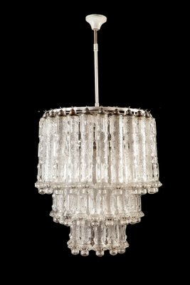 Murano Art Glass Chandelier by Aureliano Toso, 1950-MBH-1032036