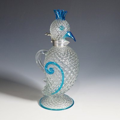 Murano Art Glass Jug by Flavio Poli for Seguso Vetri Darte, 1962-KJP-1149516