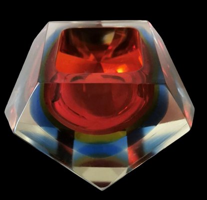 Murano Ashtray in Sommerso Glass in the style of Mandruzzato, 1964-QRS-1812777