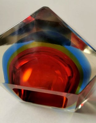 Murano Ashtray in Sommerso Glass in the style of Mandruzzato, 1964-QRS-1812777