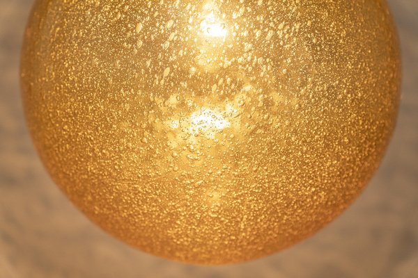 Murano Ball Pendant Light by Doria, Germany, 1970s-UGR-1244753