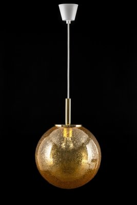 Murano Ball Pendant Light by Doria, Germany, 1970s-UGR-1244753