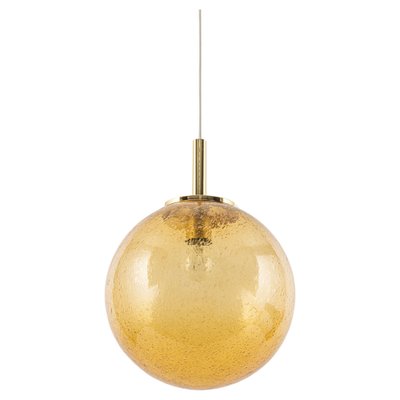 Murano Ball Pendant Light by Doria, Germany, 1970s-UGR-1244753