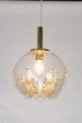 Murano Ball Pendant Light by Doria, Germany, 1970s-UGR-1086261