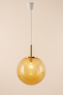 Murano Ball Pendant Light by Doria, Germany, 1970s-UGR-1244753