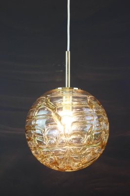 Murano Ball Pendant Light from Doria, Germany, 1970s-UGR-1085928