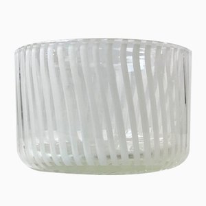 Murano Canne Art Glass Bowl from Venini-LCR-975984