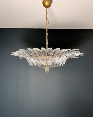 Murano Ceiling Light Original Palmette in Clear Glasses, 1990s-FHZ-2018534