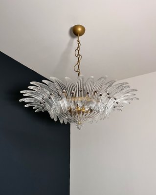 Murano Ceiling Light Original Palmette in Clear Glasses, 1990s-FHZ-2018534