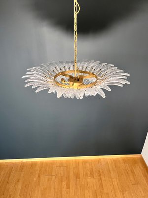 Murano Ceiling Light Original Palmette in Clear Glasses, 1990s-FHZ-2018534