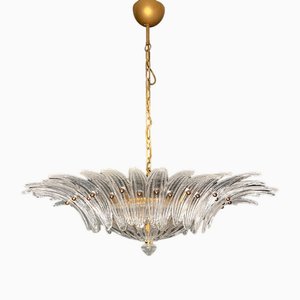 Murano Ceiling Light Original Palmette in Clear Glasses, 1990s-FHZ-2018534