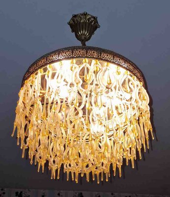 Murano Chandelier attributed to Barovier and Toso, 1960s-SIZ-1716468