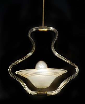 Murano Chandelier attributed to Barovier & Toso, 1950s-OVO-1749372