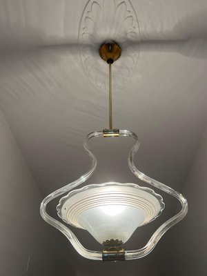 Murano Chandelier attributed to Barovier & Toso, 1950s-OVO-1749372