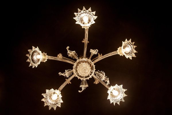 Murano Chandelier by Seguso Venice, 1970s-MBH-1031978