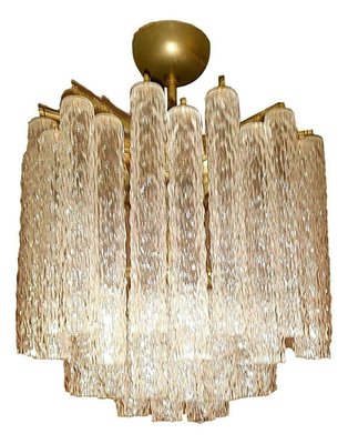 Murano Chandelier by Toni Zuccheri for Venini, 1960s-FIP-1056973