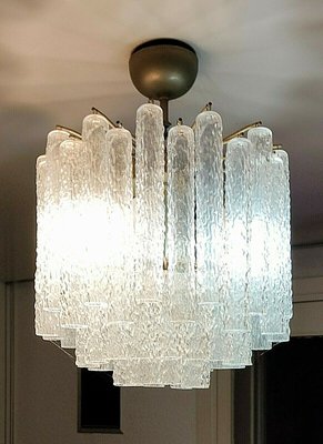 Murano Chandelier by Toni Zuccheri for Venini, 1960s-FIP-1056973