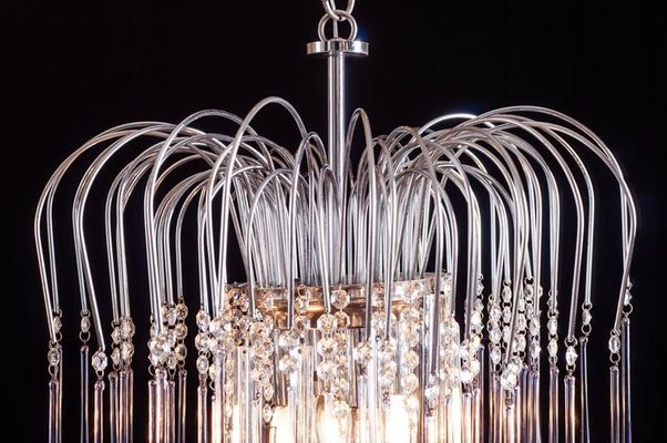 Murano Chandelier from Venini, 1960s-MBH-1032183