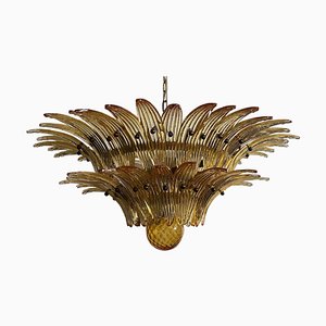 Murano Chandelier in Amber Glasses, 1990-OVO-1670001