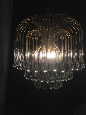 Murano Chandelier in the Style of Venini, 1960s-MBH-1031659