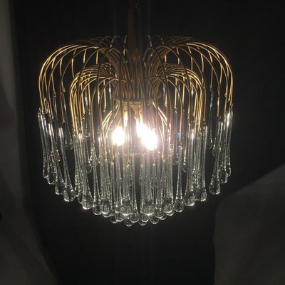 Murano Chandelier in the Style of Venini, 1960s-MBH-1032209