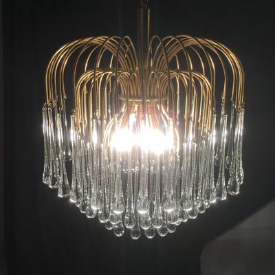 Murano Chandelier in the Style of Venini, 1960s-MBH-1031659