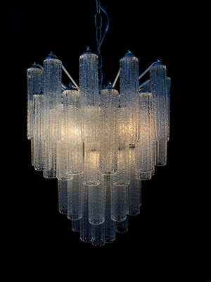 Murano Chandelier in the style of Venini, 1970s-XQC-1007403