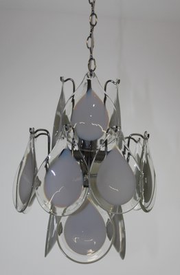 Murano Chandelier in the Style of Vistosi, 1960s-ZWH-935496