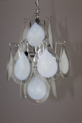 Murano Chandelier in the Style of Vistosi, 1960s-ZWH-935496