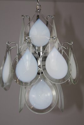 Murano Chandelier in the Style of Vistosi, 1960s-ZWH-935496