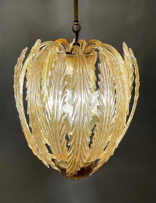 Murano Chandelier Pendant Lamp by Archimedes Seguso, Italy, 1940-UCH-1294490