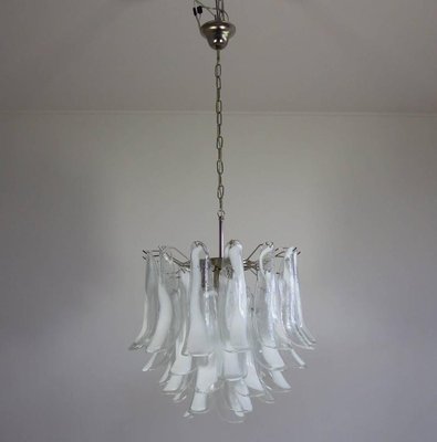 Murano Chandeliers in the Manner of Mazzega, 1970s, Set of 2-MBH-1032212